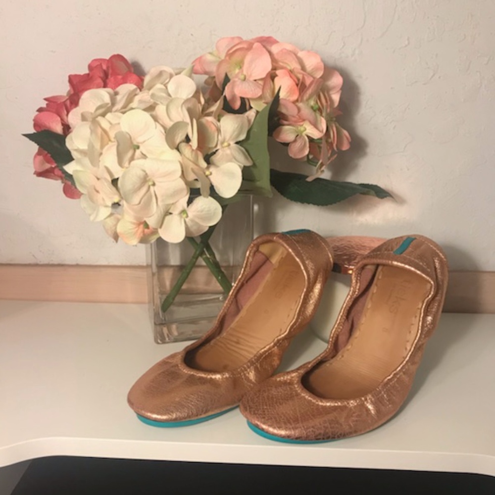 Tieks Rose Gold 7.5/8